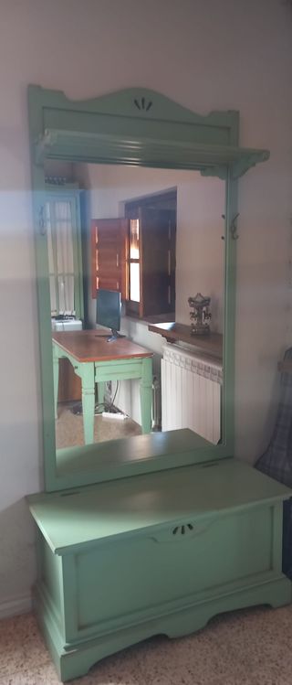 Armario madera maciza vintage