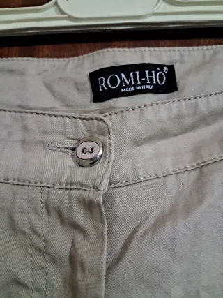 Pantaloni beige Romi-hò