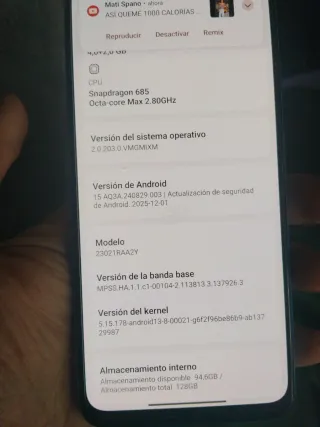 Telefono Xiaomi Redmi Note 12