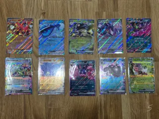 Pack 10 Cartas Pokémon EX Japonesas (5)