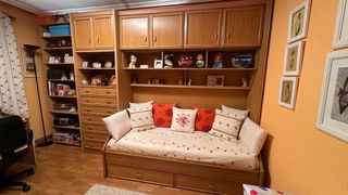 Dormitorio juvenil puente y armario