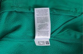 Forro polar técnico color verde COLUMBIA