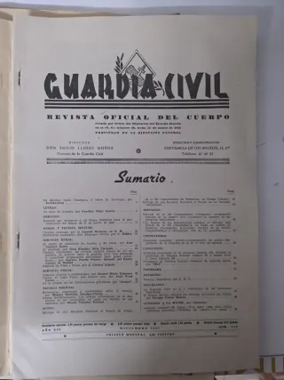 Revistas guardia civil