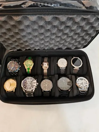 Custodia porta orologi 10 posti
