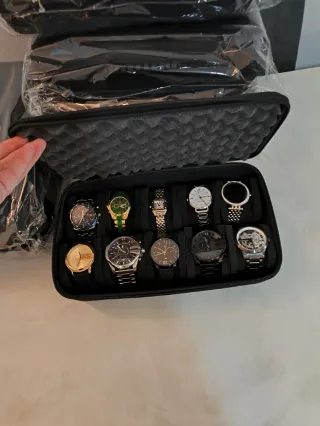 Custodia porta orologi 10 posti