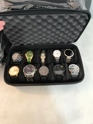Custodia porta orologi 10 posti