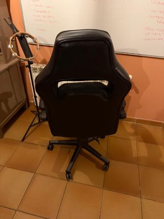 Silla Gamer Negra y Gris