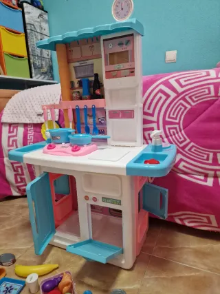 Cocinita de juguete para niñ@s y accesorios