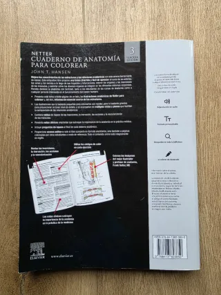 Netter. Cuaderno de anatomía para colorear: 2ª ...