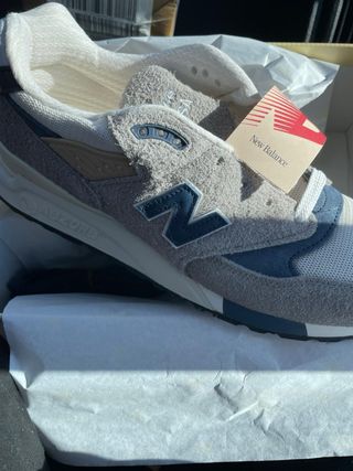 Zapatillas New Balance 998 Gris y Azul