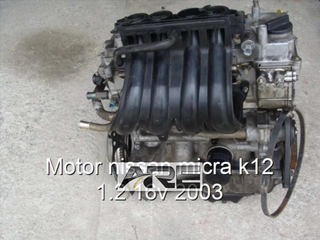 Motor nissan micra k12 1.2 16v 2003.