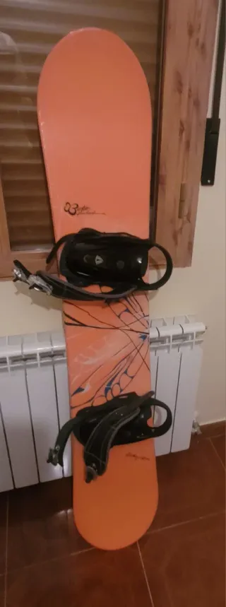 Tabla Snowboard Burton Naranja