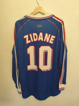 Camiseta Zidane Francia 1998 Talla L