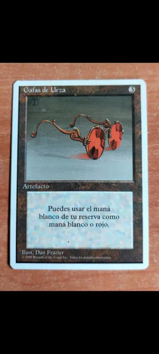 Carta Magic Gafas de Urza cuarta artefacto