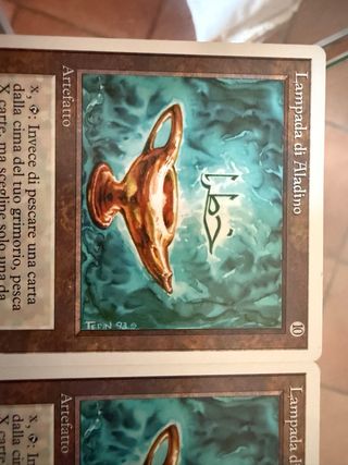 2x Lampada di Aladino Magic The Gathering