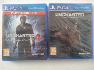 2 juegos Uncharted para PS4