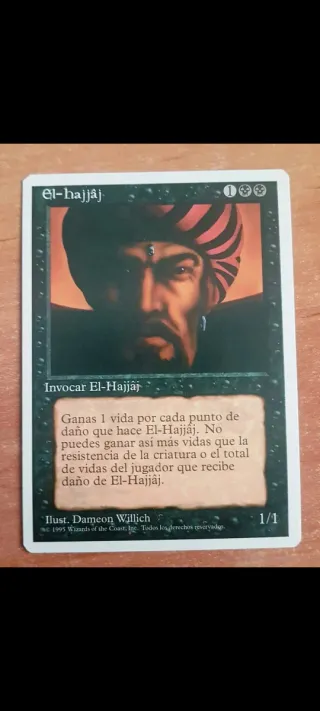 Carta Magic El Hajjaj cuarta edicion pantano