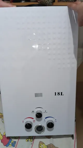 Calentador Gas 18L Portátil