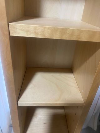 Estantería estrecha madera Ikea