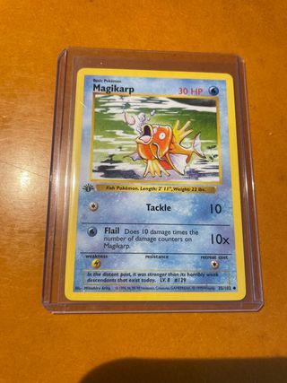 Magikarp First Edition Base Set Shadowless