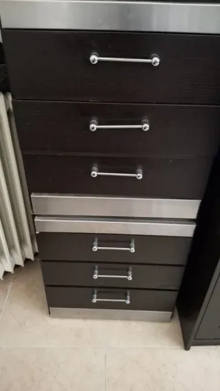 3 cajoneras 1 zapatero 1 cajonera gde Madera