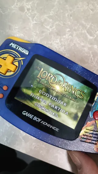 Señor de los anillos comunidad anillo Gameboy adva