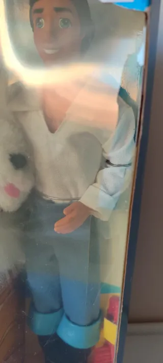 Muñeco Príncipe Eric y Max Disney La Sirenita