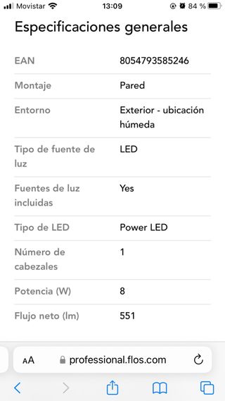 Lampada da esterno Flos Camouflage 14 cm. F1311000