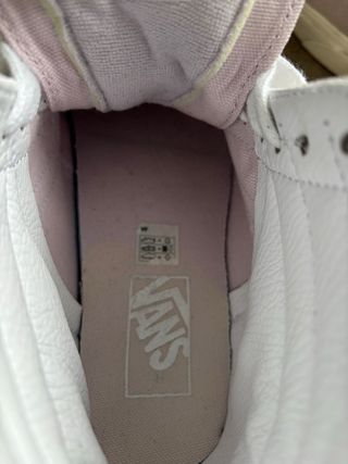 Zapatillas Vans Altas Rosas