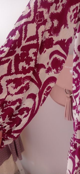 Vestido estilo bohemio ZARA