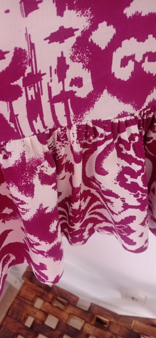 Vestido estilo bohemio ZARA