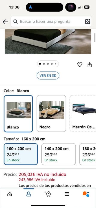 Colchón nuevo y REGALO base tapizada