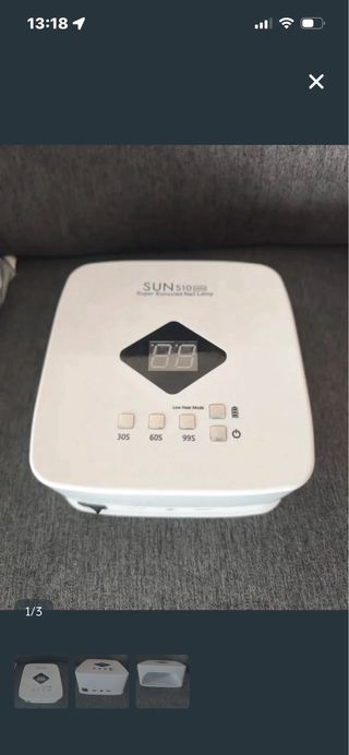 Lámpara Uñas SUN S10 MAX