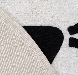 Alfombra en forma de gato nueva!