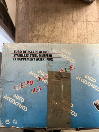 Silenciador Acero Inoxidable XRace