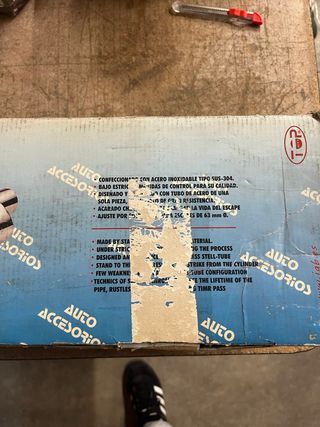 Silenciador Acero Inoxidable XRace