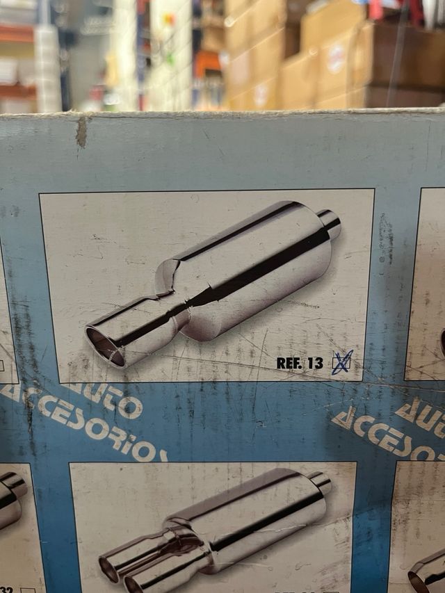 Silenciador Acero Inoxidable XRace