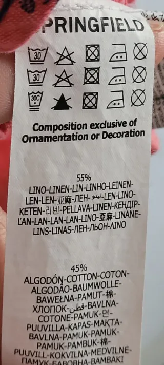 Camisa manga larga estampada