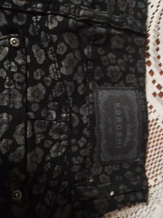 Pantalón Koroshi Estampado Talla S/36