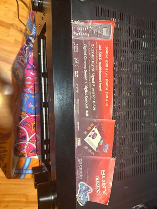 Amplificador  home cinema  sony