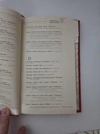 Libro Lista de Precios Productos Finos