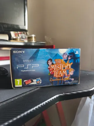 Caja psp edicion the mystery team edicion rara