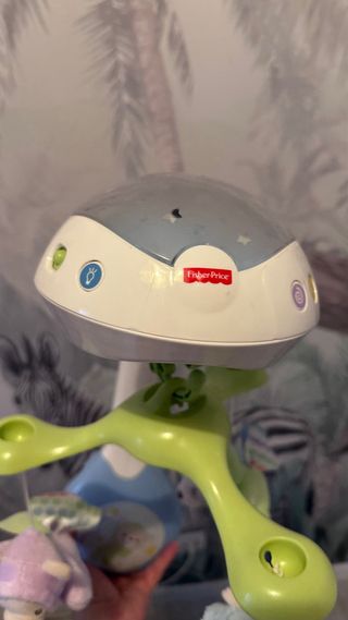 Móvil de cuna ositos voladores