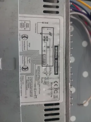 Radio Coche Bluetooth USB Aux