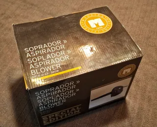 Soplador/Aspirador MADEIRA 380W - ¡1 uso!