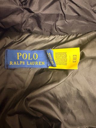 Abrigo Plumas Polo Ralph Lauren Negro