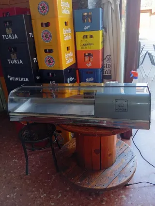 Vitrina tapas 4 bandejas