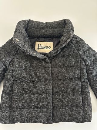 Piumino Herno Grigio