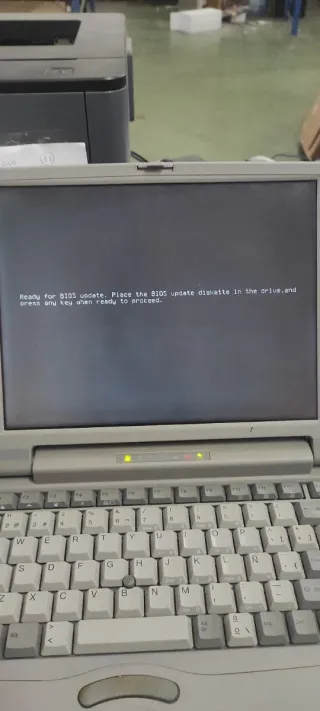 Ordenador Vintage Toshiba Satellite