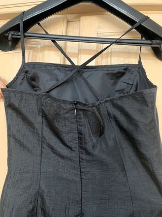 Vestido largo Bali negro de fiesta | Elegante